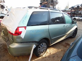 2009 TOYOTA SIENNA LE GREEN 3.5 AT 2WD Z20977